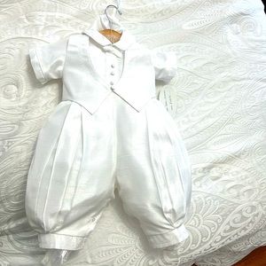 Piccolo bacio boys baptism/christening outfit